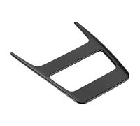 Gucagle Cubierta decorativa para luz de lectura interior del coche, accesorio de luces de techo ABS brillante de primera calidad, apto para Harrier Venza XU80 2020 2021, volante a la (Black)