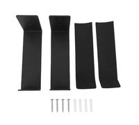 Gucagle Estante para Esterilla de Yoga de Montaje en Pared, Soporte de Almacenamiento de Aluminio con Acolchado Protector para Gimnasio en casa, Estudio de Yoga, Accesorios de Fitness