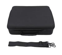 Gucagle Estuche rígido para Consola de Juegos Bolsa de Transporte de Viaje a Prueba de Golpes para Consola de Juegos Slim Controladores Dobles Accesorios de Fuente de alimentación (Negra)