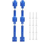 Gucagle Gancho de plástico para colgar piscinas, gancho de piscina ABS resistente para poste telescópico, manguera de vacío, desnatador de hojas, organizador de herramientas de jardín