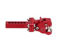 Gucagle Gancho de Remolque de Coche RC Aleación de Aluminio Resistente al Desgaste Gancho de Remolque de Coche de Control Remoto para 1/10 RC Traxxas TRX4 SCX10 90046 90047 Durable Ligero (Roja)