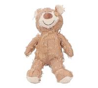 Gucagle Juguete para Perros con Sonido, Peluche de Peluche, Oso Indestructible y Robusto, Juguete para Masticar para la dentición para Perros de Razas Grandes, Golden Retriever Schnauzer, (Amarilla)