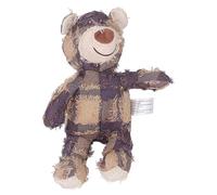 Gucagle Juguete para Perros con Sonido, Peluche de Peluche, Oso Indestructible y Robusto, Juguete para Masticar para la dentición para Perros de Razas Grandes, Golden Retriever Schnauzer, (Púrpura)