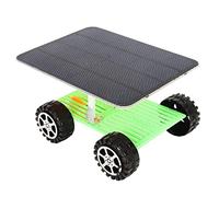 Gucagle Kit de coche solar Ejercicio Habilidades prácticas Habilidades de pensamiento Actividad educativa de ciencias de automóviles con energía solar para niños para proyectos de