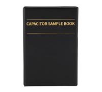 Gucagle Kit de libro de muestra de condensadores Carpeta surtida de chip SMD Componentes electrónicos de alta precisión de 84 valores para reparación y experimentos de ingenieros Material