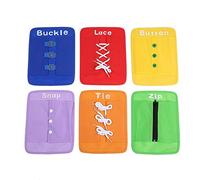 Gucagle Kit de Tablero de Papel de Aprendizaje Juego de Juguetes de Habilidades básicas 6 Piezas Seguro No tóxico Desarrollar la Elasticidad de los Dedos para niños pequeños