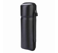 Gucagle Kits de reparación de bicicletas portátiles, bolsa de herramientas, hervidor de bicicleta, estante para botella, paquete de carcasa dura para entusiastas del ciclismo (Negro de humo grande)