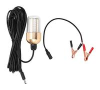 Gucagle Luz LED para señuelo de Pesca submarina, 30W, 12V, luz LED de plástico Verde para atractor de Peces, para iluminación subacuática y Pesca con señuelos, 42x100mm, 390g
