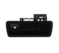 Gucagle Manija de puerta de elevación de maletero Manija de puerta exterior Armada de alta resistencia para agarre natural 90606 ZZ90E Negro (Con orificio para cámara)