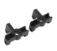 Gucagle Metal Front Wheel Seat Steering Cup Seat RC Car Upgrade Spare Parts Aluminum Alloy Durable Lightweight Fit for 144001 1/14 Scale RC Car Black Titanium Color 2pcs (Black)