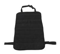 Gucagle Organizador de Asiento Trasero de Nailon para niños, tapete Colgante Multifuncional de Gran Capacidad para Coche, oficinas y hogar (Negra)