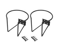 Gucagle Portavasos para de Acero Inoxidable, Portavasos Universal y Duradero para, Yates, Camiones, Coches, vehículos recreativos, montado en la Pared, Ahorro de Espacio, Juego de 2 (Negra)