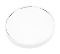 Gucagle Small Magnifying Mirror with Suction Cup Portable 10X Magnification Makeup Mirror for Travel Daily Use ABS Material 7.5cm Diameter (Blanca)