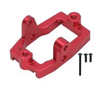 Gucagle Soporte de servo de Metal Aleación de Aluminio Control Flexible Tamaño preciso Soporte de servo sobre orugas RC liviano Diseñado específicamente para automóvil Traxxas 1/18 TRX4M (Roja)