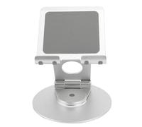 Gucagle Soporte para teléfono Celular de Escritorio, ángulo de Altura Ajustable, Base de Metal Resistente, Soporte Universal para teléfono, Soporte para Tableta para Trabajo, Oficina,