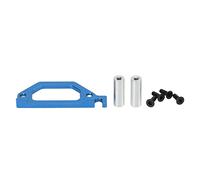 Gucagle Soporte Servo RC, Piezas de Mejora de aleación de Aluminio, Soporte Servo Duradero de Alta Resistencia para Traxxas Latrax Teton 1/18 Coche trepador de Control Remoto (Azul)