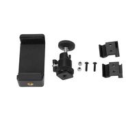 Gucagle Soporte Universal para teléfono para Traxxas TX TQi Soporte para teléfono transmisor Estable y Duradero Ajustable para teléfonos de más de 5,5 Pulgadas Base de aleación de (Negra)