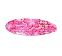Gucagle Tabla de Surf Inflable, balsa, Flotador de Piscina de PVC, portátil, Ligero, patrón de Flores Rosas, diseño de Verano para Fiesta en la Playa, Fiesta EN LA Piscina