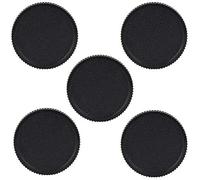 Gucagle Tapa de Lente Trasera para Lentes de cámara L39 M39 de 39 mm con Montaje de Tornillo 5 Piezas Protección a Prueba de Polvo de plástico Duradero para Lentes Zenit M39