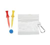 Gucagle Tee de golf Soporte magnético de plástico para tee de golf, altura ajustable con nivel de burbuja para práctica de campo de prácticas, tapete con 6 alturas ajustables, material de