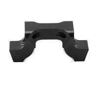 Gucagle Torre de Choque Frontal de aleación de Aluminio Piezas de actualización de Coche RC Alto Rendimiento Ligero Durable para 3Racing D5 1/10 Coche de Carretera Negro 36x17 mm