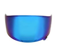 Gucagle Visera para casco de motocicleta, lente de protección solar de moda retro, Compatible con cascos Z 7 X 14 ADV NXR NEOTEC RYD, material de PC duradero (azul colorido)