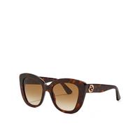 GUCCI EYEWEAR Gafas de sol para mujer GG0327S 002 T52 Acetate 140 Havana