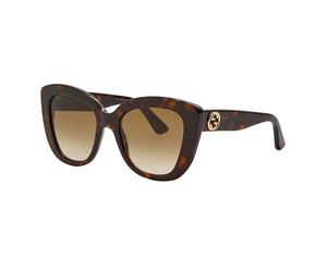 GUCCI EYEWEAR Gafas de sol para mujer GG0327S 002 T52 Acetate 140 Havana