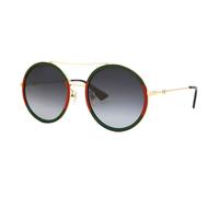GUCCI EYEWEAR Gafas de sol unisex GG0061S 003 Metal Gold Green