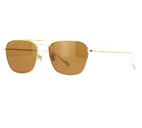 Gucci Gafas de Sol GG1183S 006 56 Oro Marco Lente Marrón Hombre