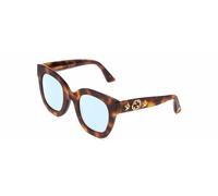 Gucci GG0208S Mujer Multi-Focus Blue Luz Gafas En Carey Havana Oro 49mm