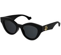 GUCCI GG0957S Gafas, Black-Black-Grey, 51 para Mujer