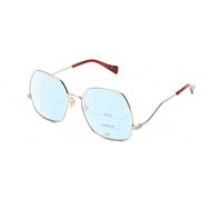 Gucci GG0972S-003 Mujer Multi-Focus Blue Luz Gafas Oro Carey Marrón 60mm