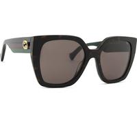 GUCCI SUNGLASSES GG1300S-002 HAVANA-HAVANA-BROWN 55 WOMENS