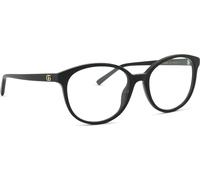 Gucci Mujer Gucci GG1996O 001 Monturas ópticas Acetato Negro Transparente Redonda