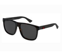 Gucci Hombre GG0010S 003 Gafas de sol Acetato la Habana Gris Cuadrada Polarizado