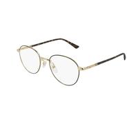 Gucci Hombre GG0392O 002 Monturas ópticas Metal Negro Transparente Redonda
