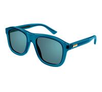 Gucci Hombre GG1316S 005 Gafas de sol Acetato Azul Azul Piloto Normal Flash