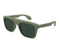 Gucci Hombre GG1570S 007 Gafas de sol Inyectado Verde Verde Cuadrada