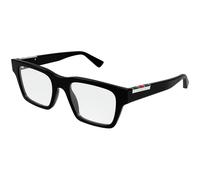 Gucci Hombre GG1889O 001 Monturas ópticas Acetato Negro Transparente Cuadrada