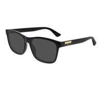 Gucci Hombre Gucci GG0746S 001 Gafas de sol Inyectado Negro Gris Cuadrada Normal