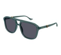 Gucci Hombre Gucci GG1494S 003 Gafas de sol Acetato Verde Gris Piloto