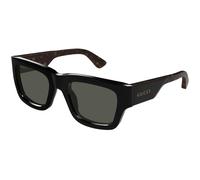 Gucci Hombre Gucci GG1668S 001 Gafas de sol Acetato Negro Gris Cuadrada