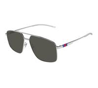 Gucci Hombre Gucci GG1676S 001 Gafas de sol Metal Plata Gris Piloto