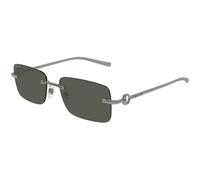Gucci Hombre Gucci GG1703S 001 Gafas de sol Metal Rutenio Gris Cuadrada
