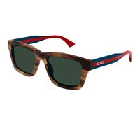 Gucci Hombre Gucci GG1869S 003 Gafas de sol Acetato la Habana Verde Cuadrada