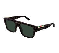 Gucci Hombre Gucci GG1960S 004 Gafas de sol Acetato la Habana Verde Cuadrada