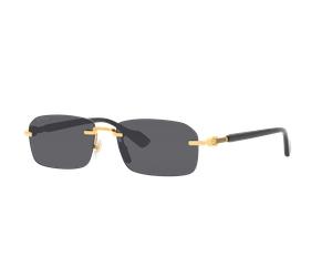 Gucci Hombre Sunglass GG1221S - Color del Marco: Oro, Color de la Lente: Gris