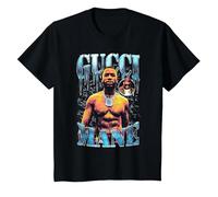 Gucci Mane Drip Camiseta, Niños, Negro, 2 años