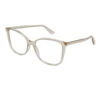 Gucci Mujer GG0026O 016 Monturas ópticas Acetato Amarillo Transparente Cat Eye
